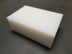 (QTY 8) UHMW Polyethylene Plastic 2-1/2” x 5” x 7” (oversized) FREE SHIPPING
