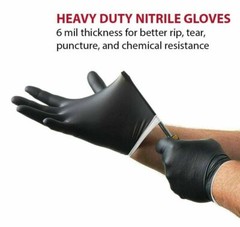 FREE SHIPPING!!! VENOM STEEL Nitrile Gloves Rip Resistant Size Fits Most 100 CT!