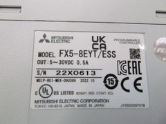 Mitsubishi Electric FX5-8EYT/ESS Digital Outputs Local Unit Module 24VDC