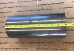4″ NPS STEEL Pipe Sch 40 10″ Inches Long Welding Steel Collar