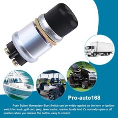 Push Button Momentary Starter 50A Ignition Switch On-Off 12V DC For Car marine
