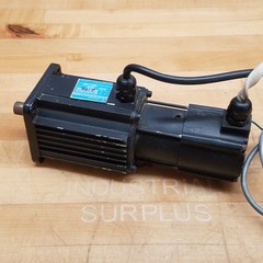Gould M603-220Y-AB Series 600 AC Servo Motor, 3000RPM, 1/2″ Shaft – USED