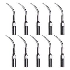 9Types 10pcs Dental Ultrasonic Scaler Scaling Perio Tip fit SATELEC DTE G P