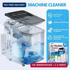 100 Pack Ice Machine Cleaner Descaler Tablets-Ice Maker Cleaner Compatible with