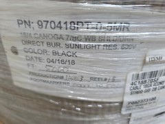 Cable 18 GA 4 COND STRDD 0 STRDD OSF DB CANOGA CBL 4C18B70SF 5000’ft