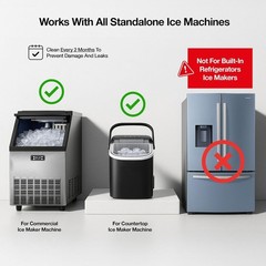 Ice Machine Cleaner and Descaler Gallon | Ice Maker Cleaner for All Brands; O…