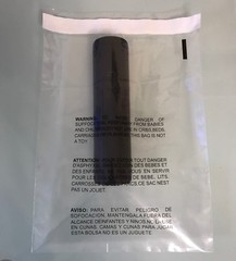 11×14 Clear Suffocation Warning Poly Self Seal Bags -ST ShipMailers