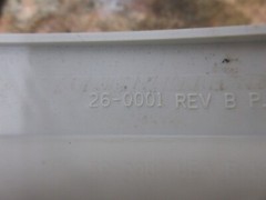 1993 HAAS VF-2 CNC VERTICAL MILL BAZEL DISPLAY MONITOR COVER 26-0001 REV.B