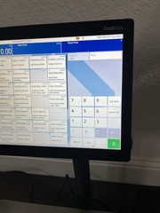 METTLER TOLEDO FreshWay C Scale Retail Scale LArge Touch Screen, Printer And Box