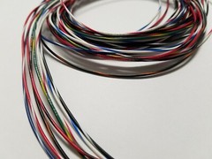 26 AWG Gauge Stranded Hook Up Wire Kit 5 ft Ea 8 Color w/ stripe UL1007 300 Volt