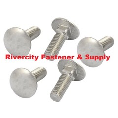 (50) 1/4-20×1-1/2 Stainless Carriage Bolts round Head Screws 1/4x20x1-1/2