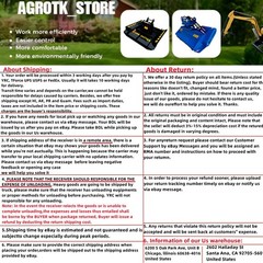 Agrotk Mini Skid Steer Wheel Loader Riding-on 23 HP RATO Gasoline Engine Compact