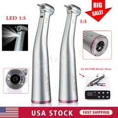 motor electrico dental pieza de mano LED 1:5/1:1 contra angulo USA