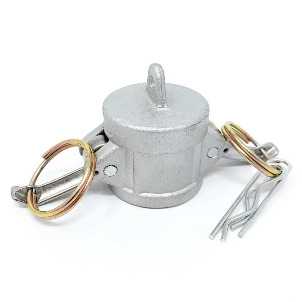 Aluminum 3/4″ Cam and Groove Dust Cap, Type DC Fitting (CAM-07-DC-AL)