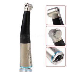 Dental Fiber Optic LED 1:1 Contra Angle Handpiece Inner Water Spray Push Button