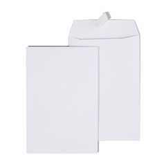 Prinko 6″x9″ Mailing Shipping White Kraft Catalog Envelope, Self-Seal, 100/CT