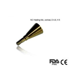 Straumann Compatible Dental NC Healing Abutment.,conical, Diameter 4.8, Height 5