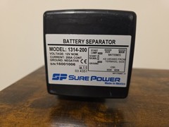 Sure Power 1314-200 Battery Separator 12V Nominal 200A Continuous Current