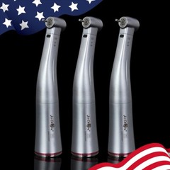 Dental 1:5 Increasing Contra Angle Fiber Optic Handpiece w/E-type Electric Motor