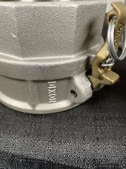 Lot Of 2 Dixon D400 Aluminum￼ 4″ Cam & Groove Lock Female Coupler Locking