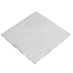 Ltkj 1mm Thick Grade 5 Titanium Alloy Metal Sheet Plate Silver 100 X 100 Mm For