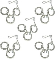 5 Pack Grain Drill Covering Chains Diameter 2.5″ , 21″ Long