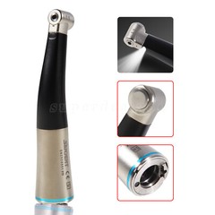 Dental Fiber Optic LED 1:1 Contra Angle Handpiece Inner Water Spray Push Button