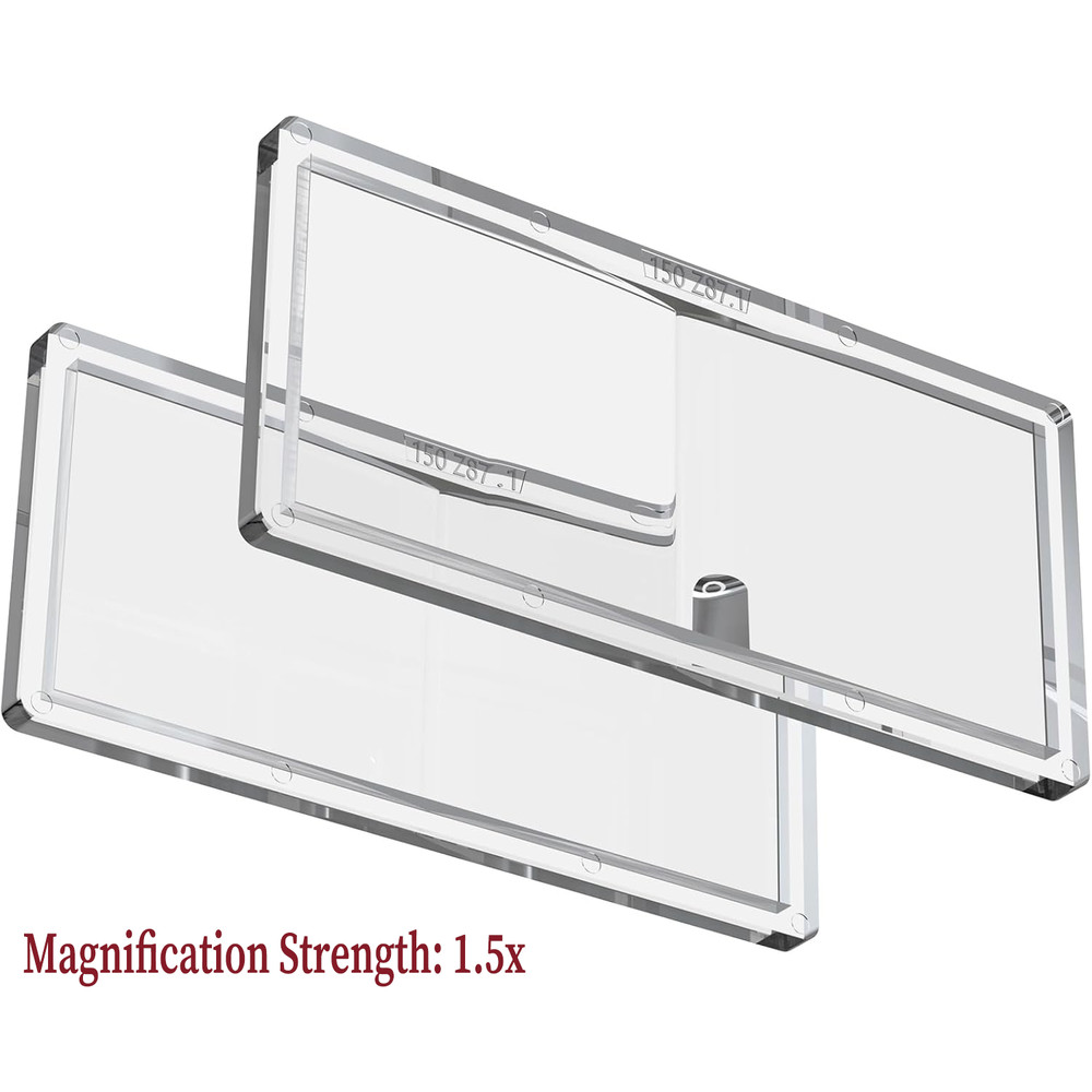 ARCCAPTAIN 2X Welding Cheater Lens Magnifying Len 1.5/2.5 Magnification 2″x4.25″