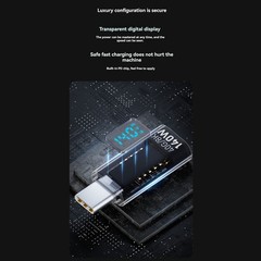 USB C Adapter LED Wattage Display 140W 40Gbps 8K USB C Extension PD3.1 Type5636