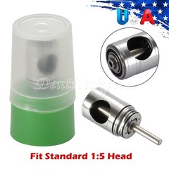 Standard Head Dental 1:5 Fiber Optic Low Speed Handpiece Contra Angle Cartridge
