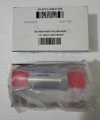 Swagelok SS-SCF3-VR8-P-225 Male 1/2″ VCR, 316L VAR UHP Inline Gas Filter 3″ Long