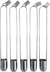Zahn Immersion Viscosity Cup Viscometer 44Ml Cup Volume (1#/2#/3#/4#/5#) for Tes