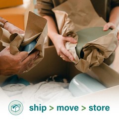 Brown Packing Paper Sheets for Moving & Shipping – 250 Count (229 Feet) – 14….