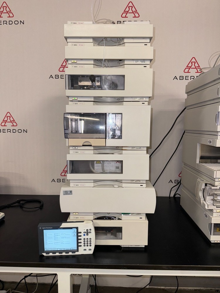 Agilent 1100 HPLC System Pump Autosampler G1315B DAD Detector Column Oven #18306