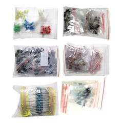 1390pcs/Set Electronic Components Kit Basic Electronics Transistors Assortment