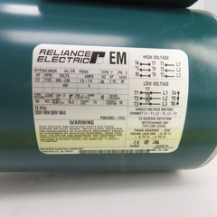 Cleveland ICHS 20:1 Ratio Right Hand Gear Reducer 86RPM 1/3HP 3PH Reliance Motor