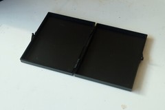 Lot of 10x Malaster MC-1135C hinged ESD protective anti-static box 0.5×3.5×4.5″
