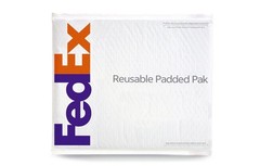 50 FedEx Reusable Padded Pak Waterproof Bubble Wrapped – 11-3/4” x 14-3/4”