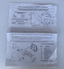 XLERATOR Excel Hand Dryer NEW IN OPEN BOX VAC Hz A #476102