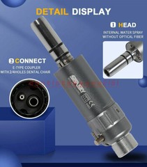 Micromotor de Motor de aire tipo E de baja velocidad Dental, pieza de mano 2H