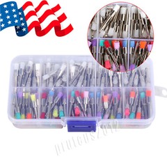 200 Pcs Dental Nylon Polishing Flat Latch Polisher Prophy Brush Disposable