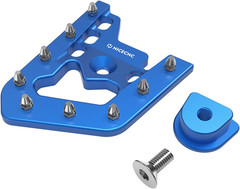 Blue Foot Brake Pedal Lever Peg Pad Extender Compatible with Yamaha Raptor 700 2