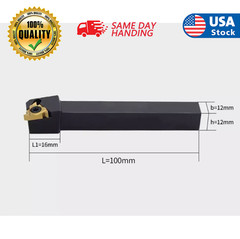 1/2 ” 12.7mm External thread turning tool holder SER 1/2 -11 FOR 11ER insert