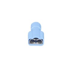 Panduit DPF14-250FIB-M Disconnect, Blue Nylon, Female 14-16AWG, 0.25″ Tab PK/100