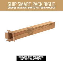 Bundle of 25 Basic Corrugated Shipping Boxes (4 X 4 X 36″)