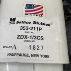 Sethco 353-211P “ZDX” 1/3CS Series CPVC Sealless Cantilever Pump New