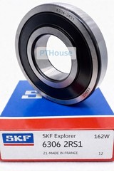 6306 2RS1 SKF Deep Groove Ball Bearing -Made In France – 30x72x19mm