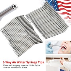 250 Air Water Spray Dental 3 Way Syringe Tips For 3 Way Tube Nozzles Tips /Tube