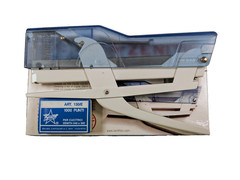 ZENITH 590 Fun Stapler Color Transparent Blue-Finest Quality-Made In Italy