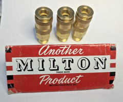 3X—Milton Industries S-767 HI-Flo V-Style – 3/8-Inch MNPT Brass DEAL FOR YOU!!